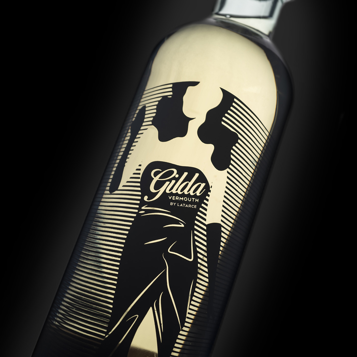 Botella Vermut Gilda Blanco by Latarce