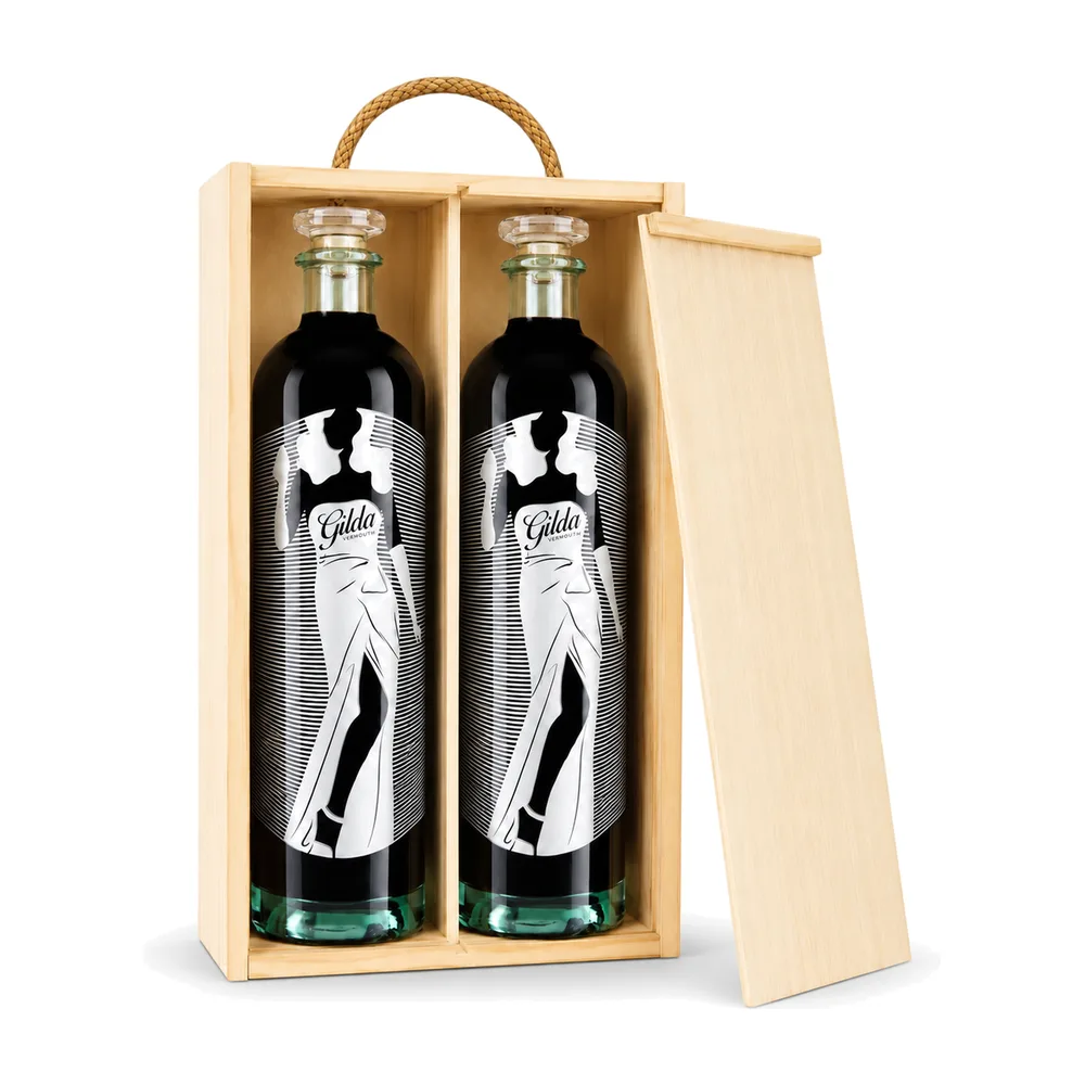 Vermut Gilda en estuche de madera