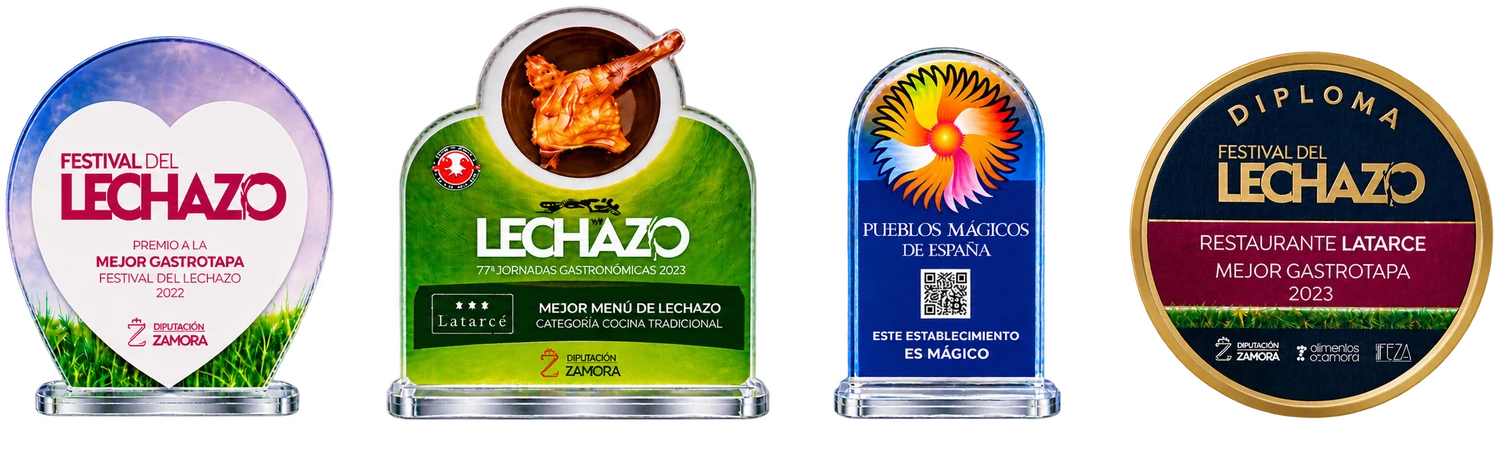 Premios de las Jornadas Gastronómicas del Lechazo de Zamora al restaurante Latarce